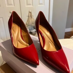 Jessica Simpson Bold Red Heels
